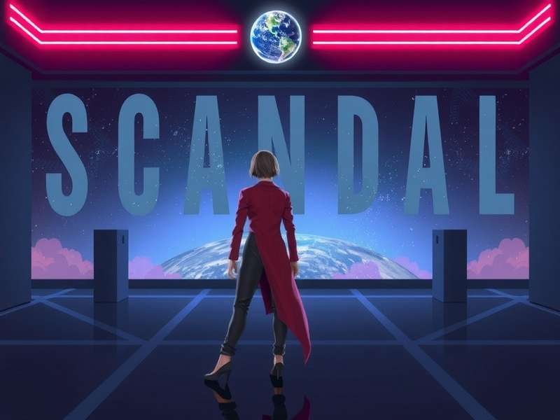 Episode Scandal Latest Gameplay Screenshot showing dramatic character confrontation