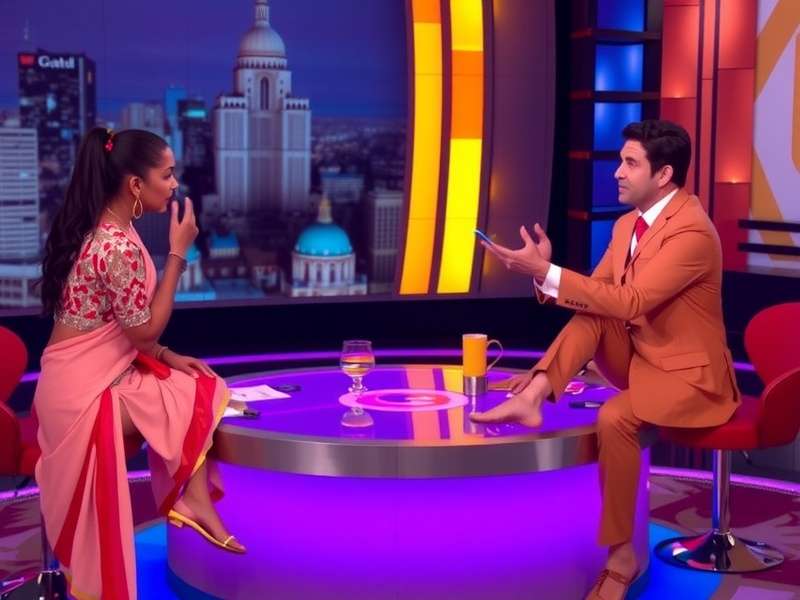 Pati Brahmachari Episode Scene - Characters in dramatic conversation