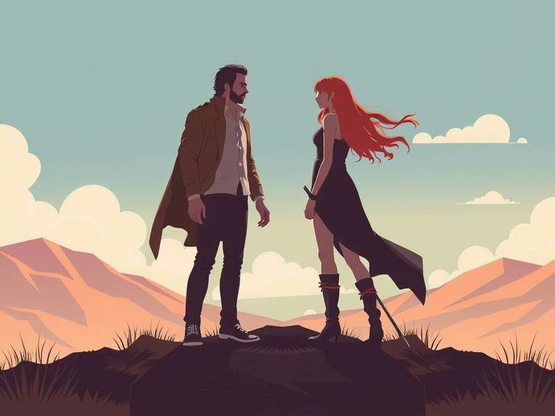 Episode: Choose Your Story game interface showing character choices and dramatic scenes