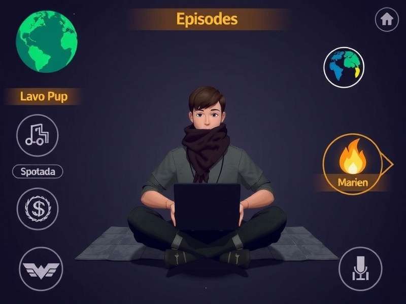 A dramatic scene from an Episode story depicting a character experiencing a syncopal episode, with other characters reacting.