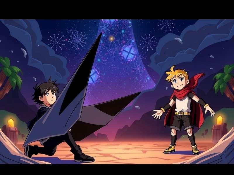 The vestiges of One For All appear around Deku