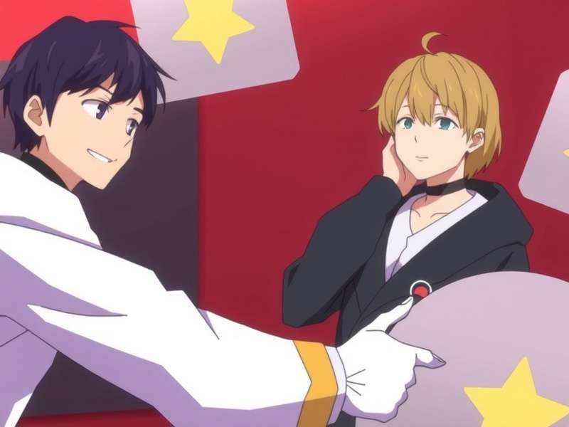 Person playing an interactive story game on a tablet