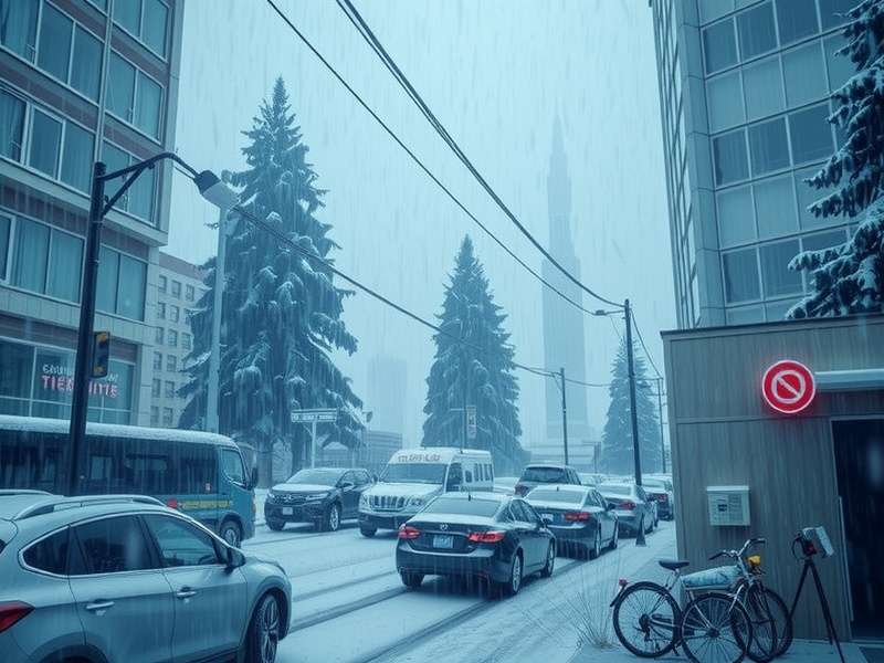 Dynamic rain effect overlaying an Episode interactive story scene on a mobile device