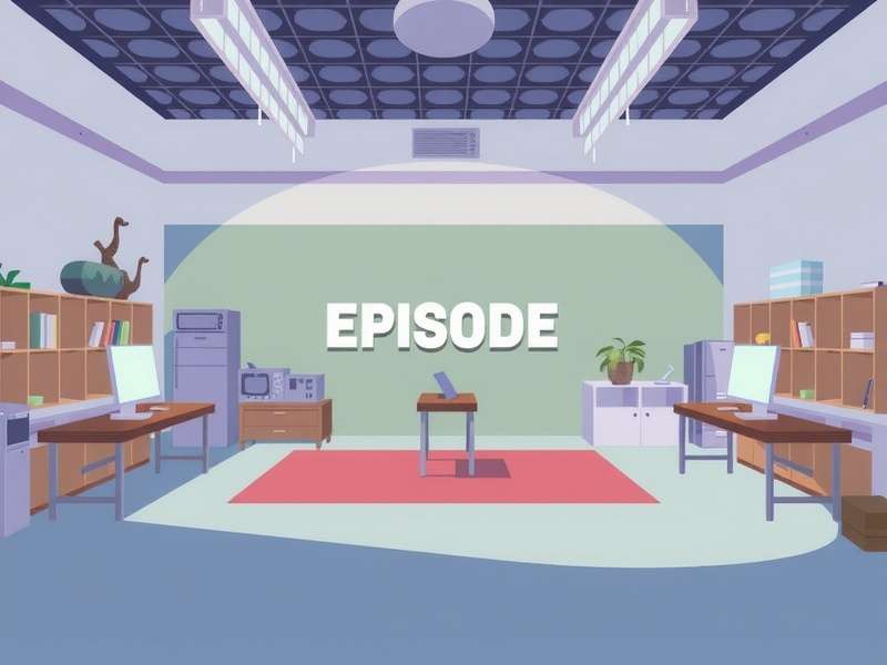 Inside Episode Studios - a creative workspace with storyboards and digital art