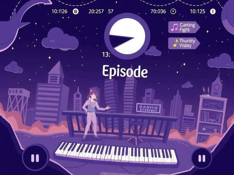 Studio recording session with musicians working on Episode Interactive soundtrack