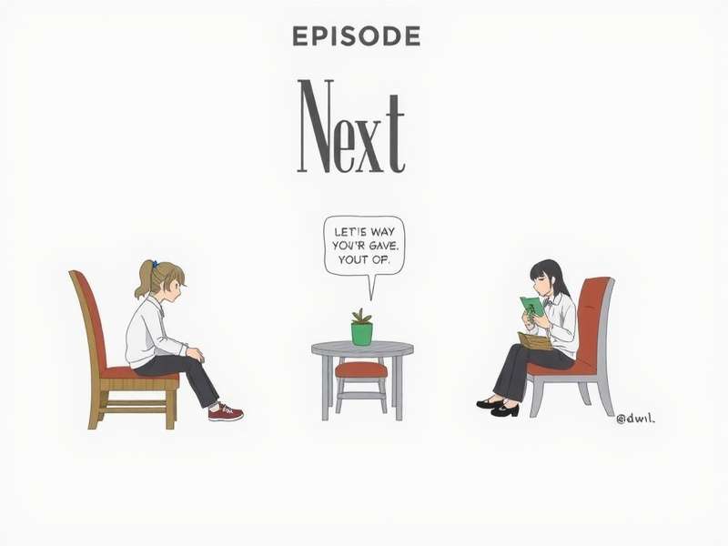 Person holding a phone displaying an Episode story choice screen