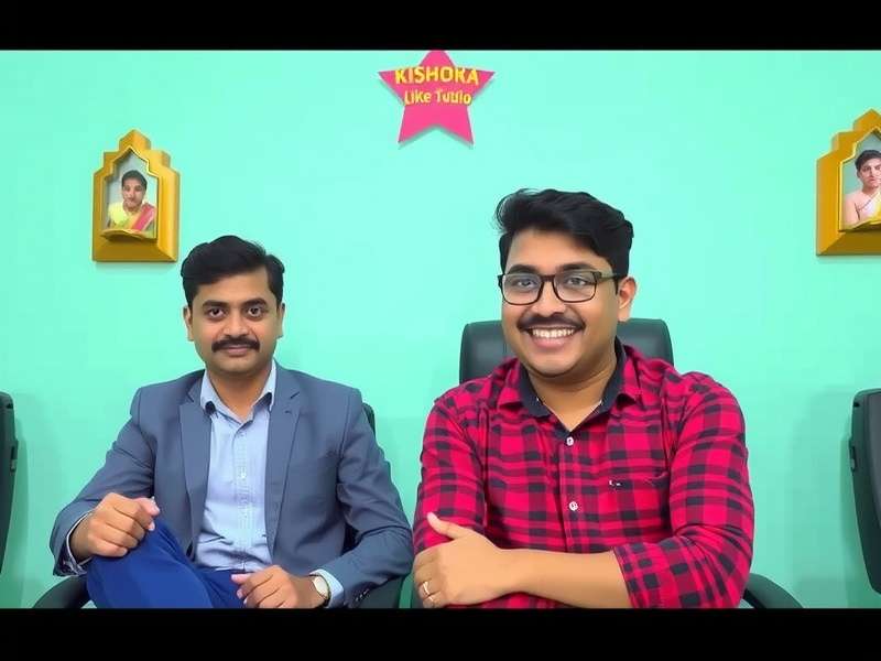 Kishor Kaka Joke Studio Latest Episode — Interactive comedy scene with Kishor Kaka on stage in a vibrant studio