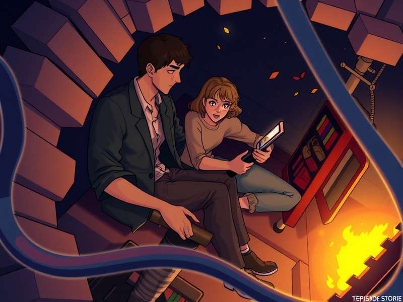 Episode Interactive Stories — a vibrant collage of characters, storylines, and creative tools from the Episode app.