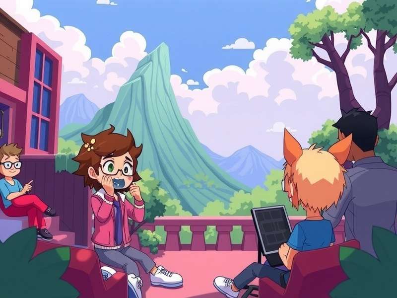 Episode Interactive Animations — vibrant scene with characters in a stylised interactive story