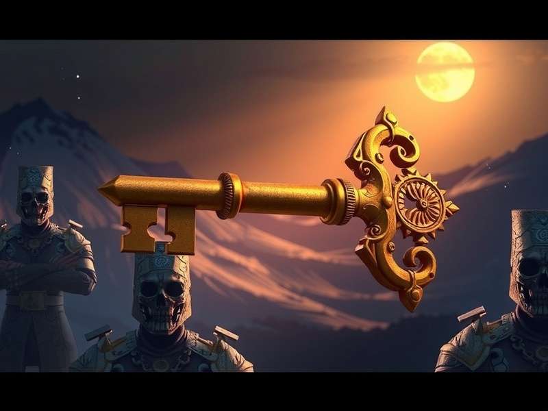 Episode 3 Queen Key – official key art showing the Queen's throne room with interactive story elements
